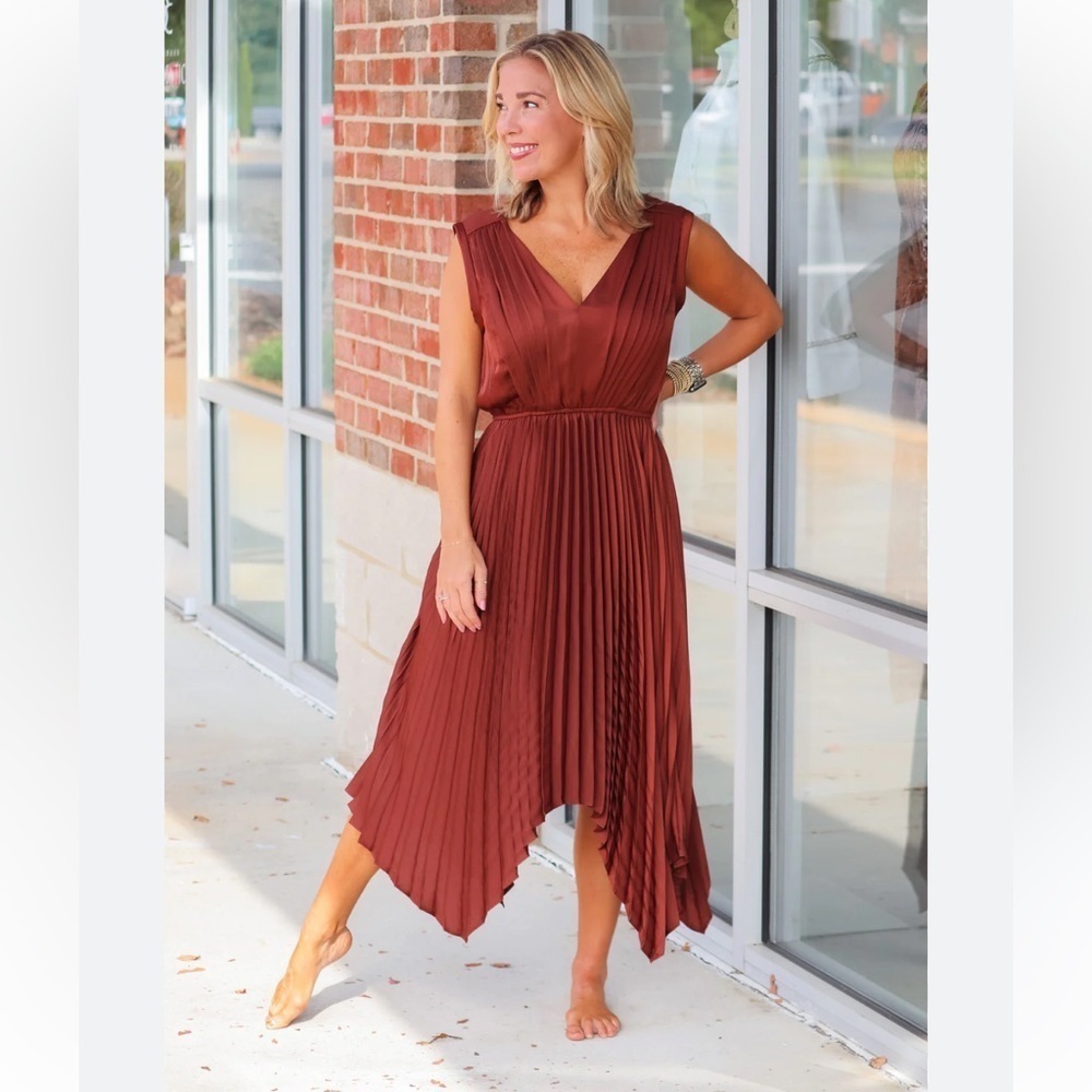 NWT Steve Madden pleated dress size medium